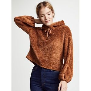 Fuzzy Sherpa Hoodie (Grey)